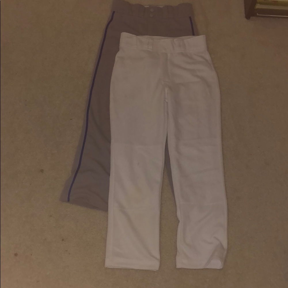 2 pairs of baseball pants